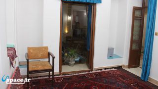 نمای داخلی اتاق نیایش اقامتگاه سنتی عمارت گلابگیر - قم